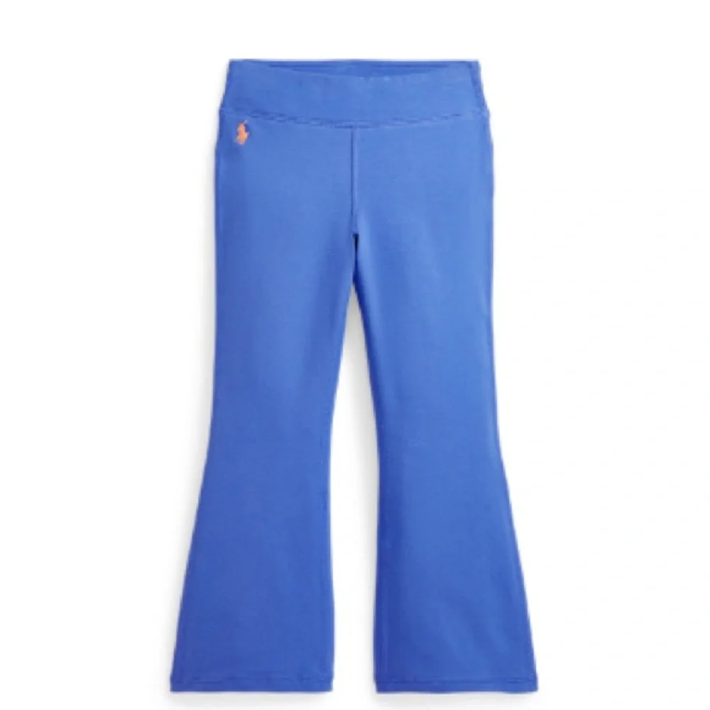 Ralph Lauren Girls Blue Hoodie & Flare Leggings Set | New w/ Tags + Gift Box